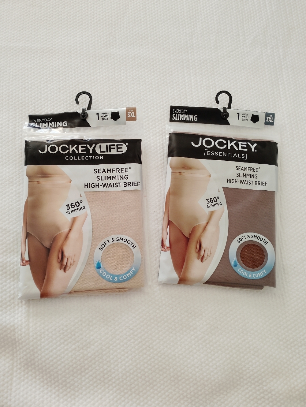Jockey Essentials Everyday Seamfree Slimming High-Waist Brief 3XL.